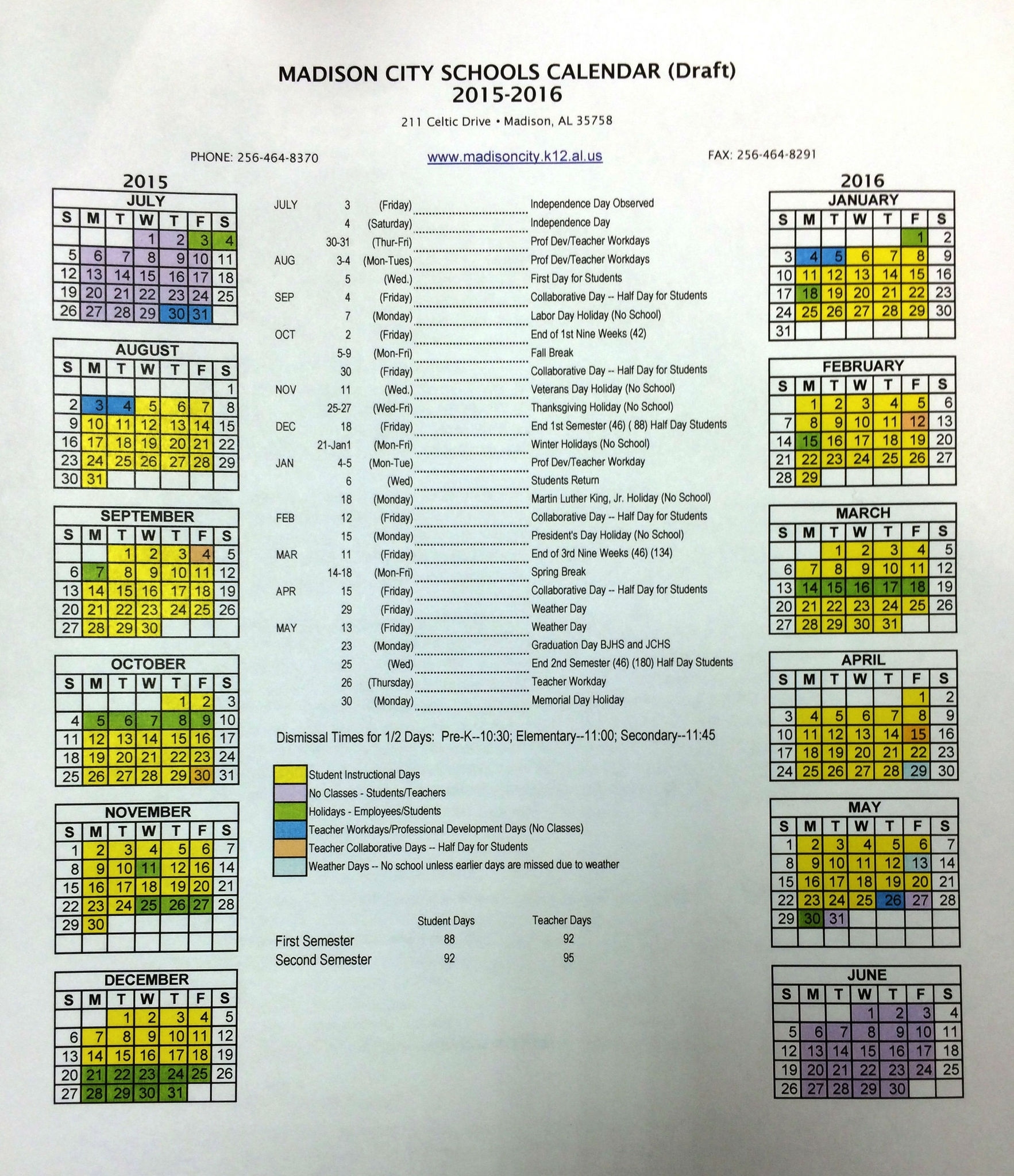 Academic: Wvu Academic Calendar School Calendar Uw Madison