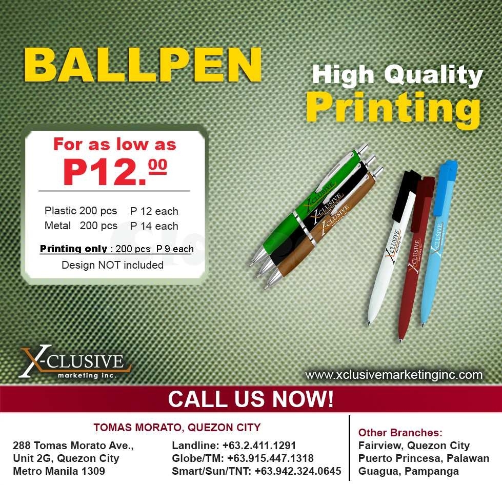 Ball Pen, Business Card, Lanyard. &amp; Other Merchandise Quezon City Calendar Printing In Quezon City