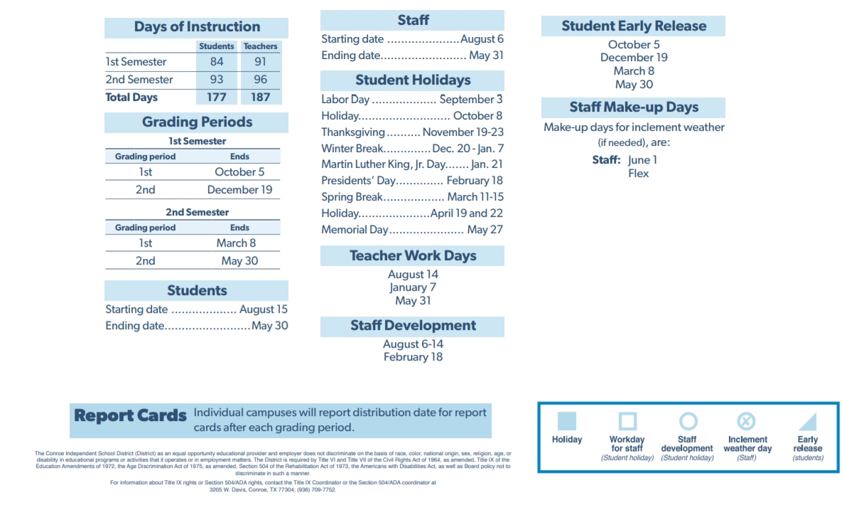 C D York Junior High - School District Instructional Calendar Perky York 1 School Calendar