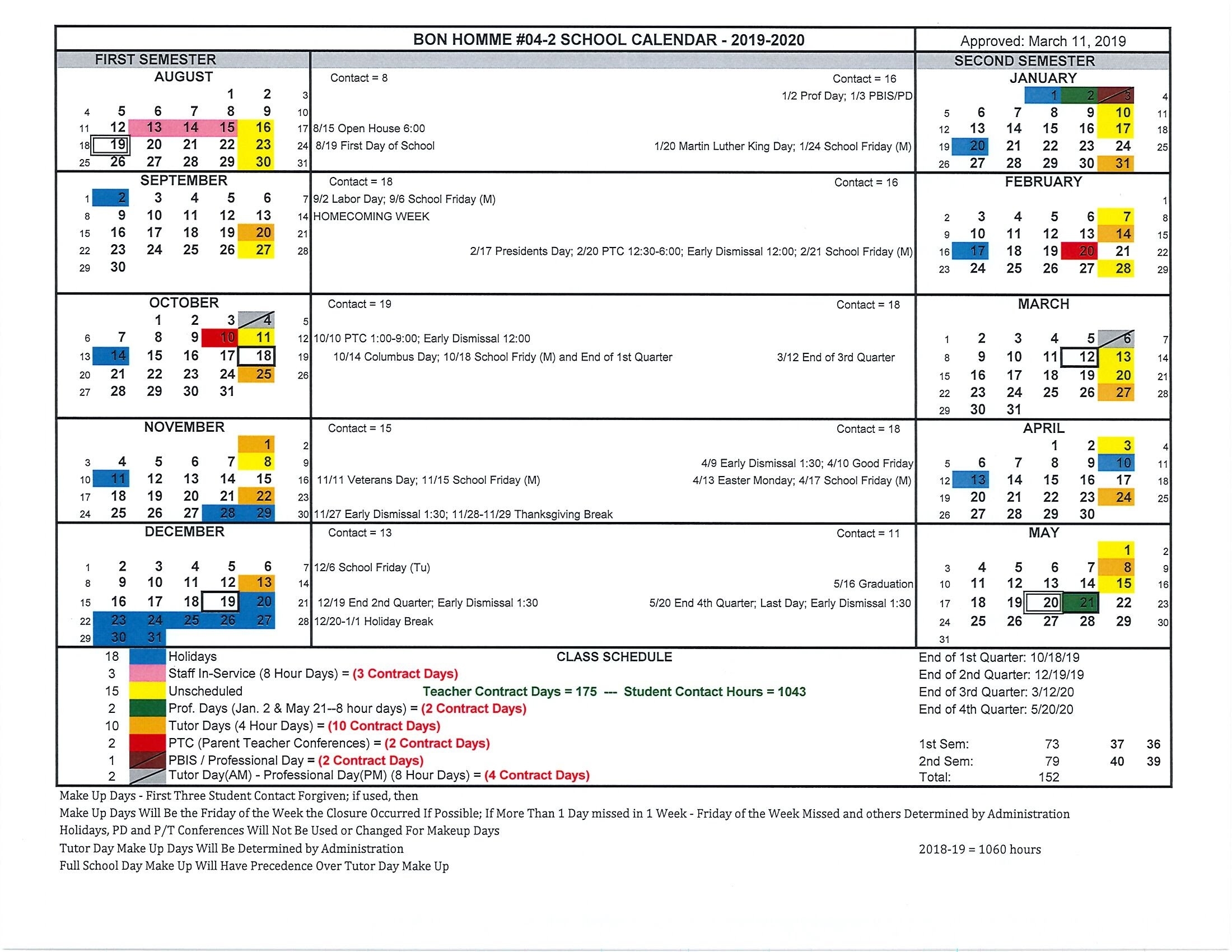 Incredible School Calendar District 79 – Printable Blank Calendar Template