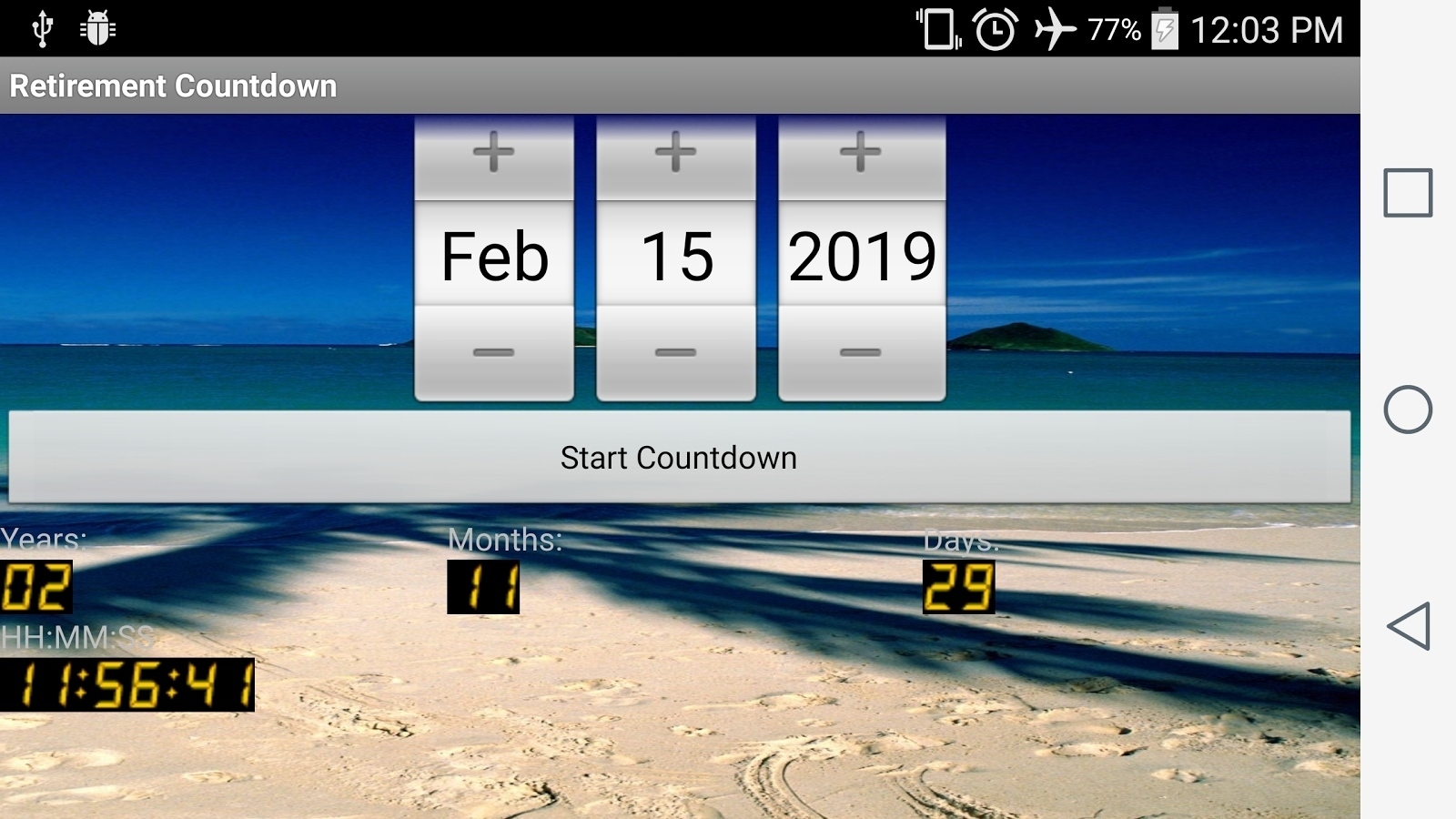 Calendar Countdown For Desktop • Printable Blank Calendar Template Countdown Calendar To Retirement Desktop