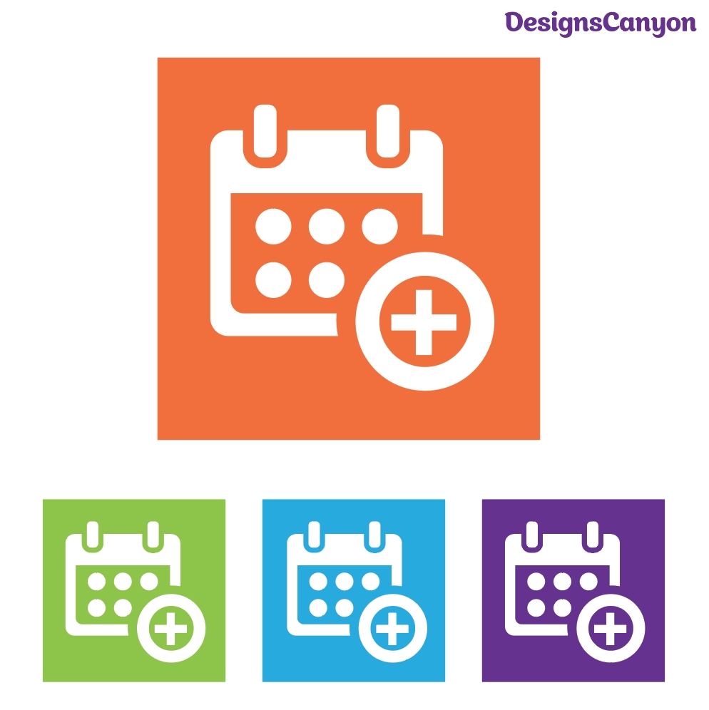 Calendar Icon Free Vector - Designscanyon Calendar Icon Using Css