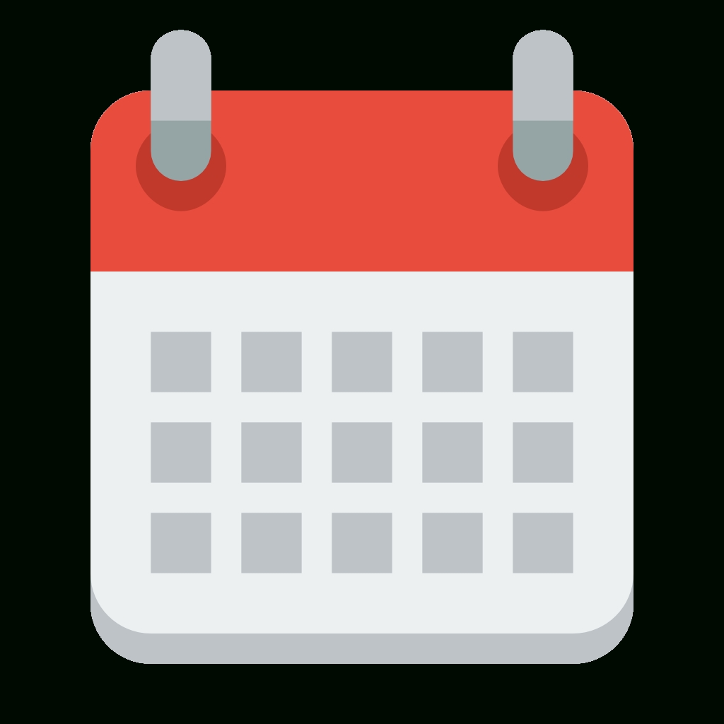 Calendar Icon Png Image • Printable Blank Calendar Template