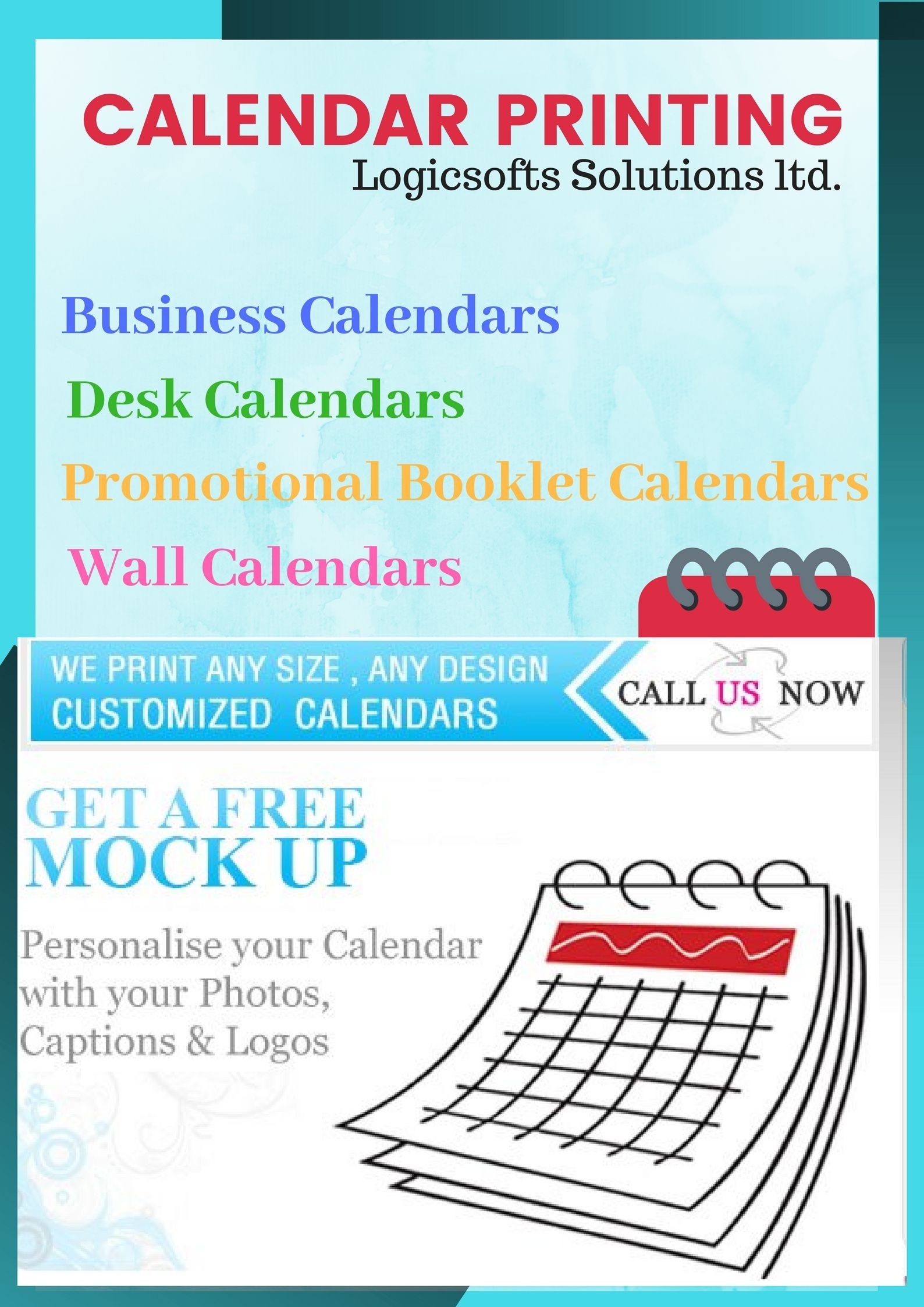 Calendar Printing Offers A Wide Range Of Designs And Printing Calendar Printing For Business