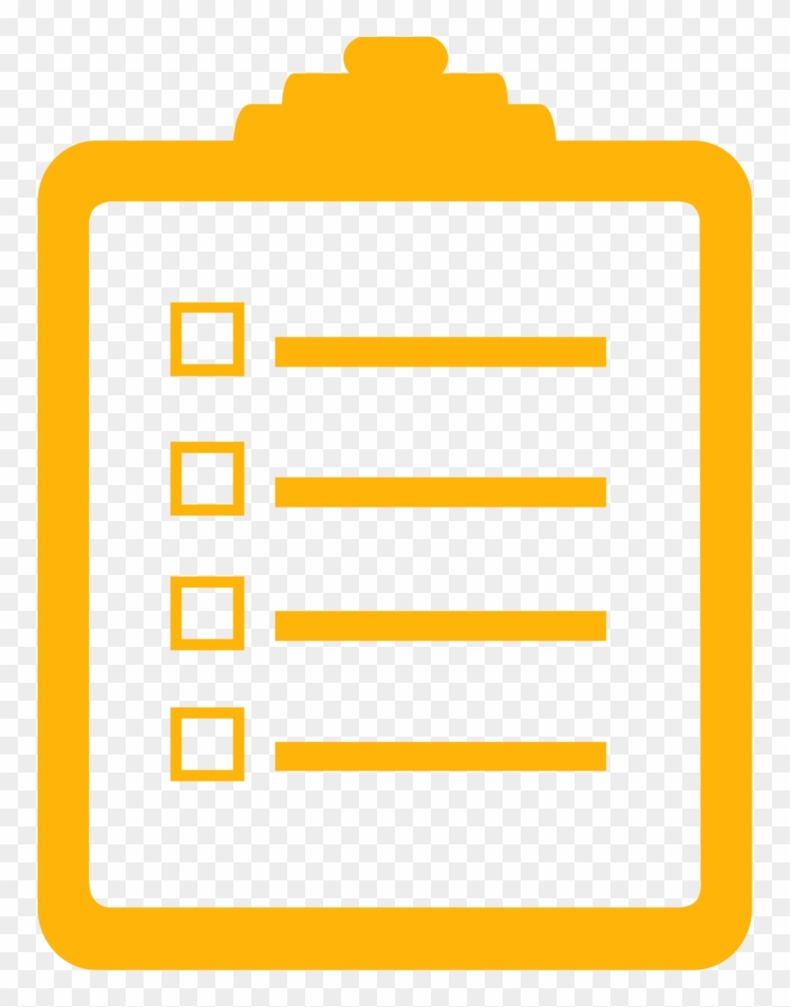Checklist Noun Project 5166 Yellow - Action Plan Icon Png Clipart Calendar Icon Noun Project