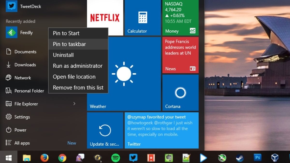 Chrome&#039;s &quot;add To Taskbar&quot; Is Broken In Windows 10, Here&#039;s What To Do Calendar Icon On Taskbar