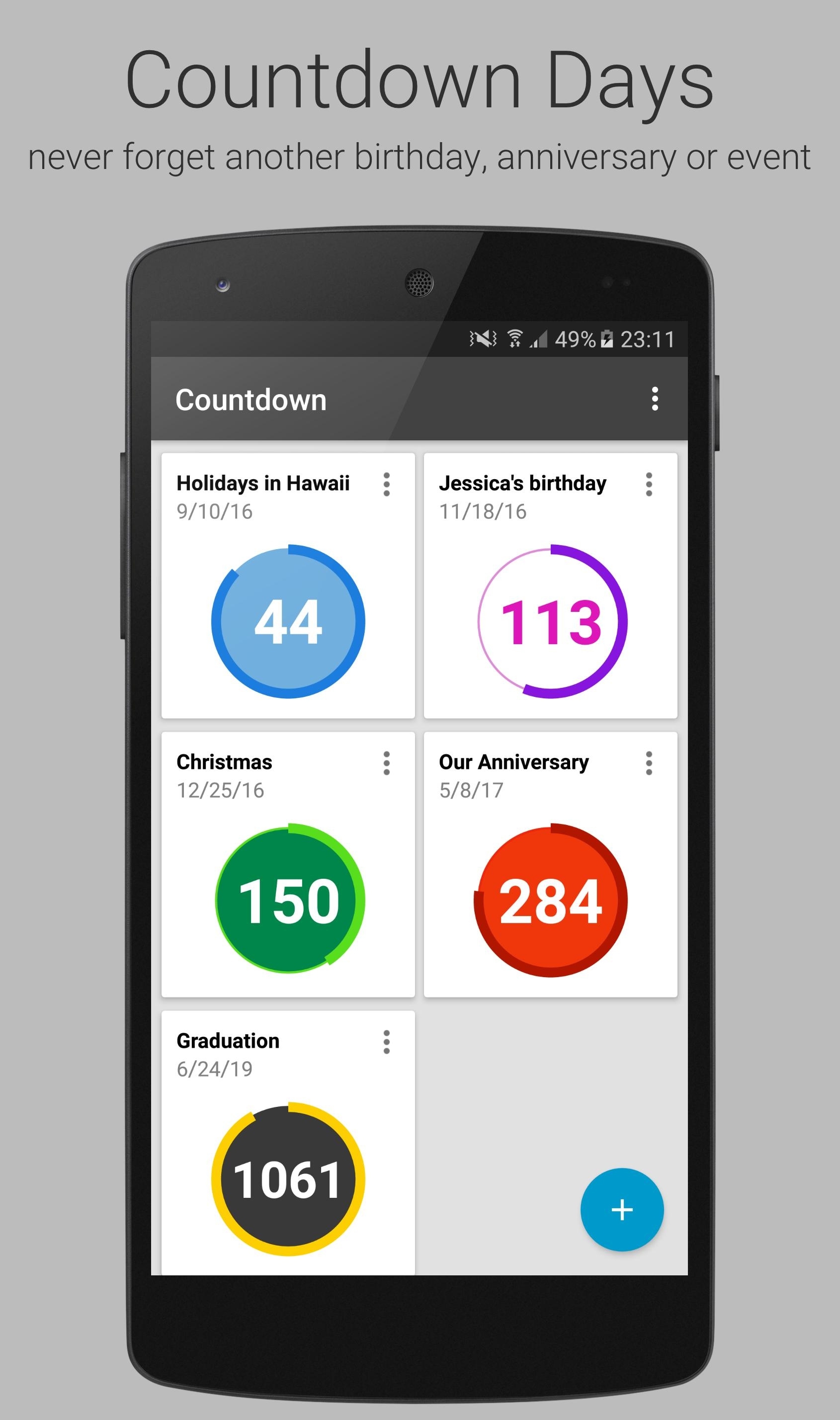 Countdown Days - App &amp; Widget For Android - Apk Download Countdown Calendar Widget Apk