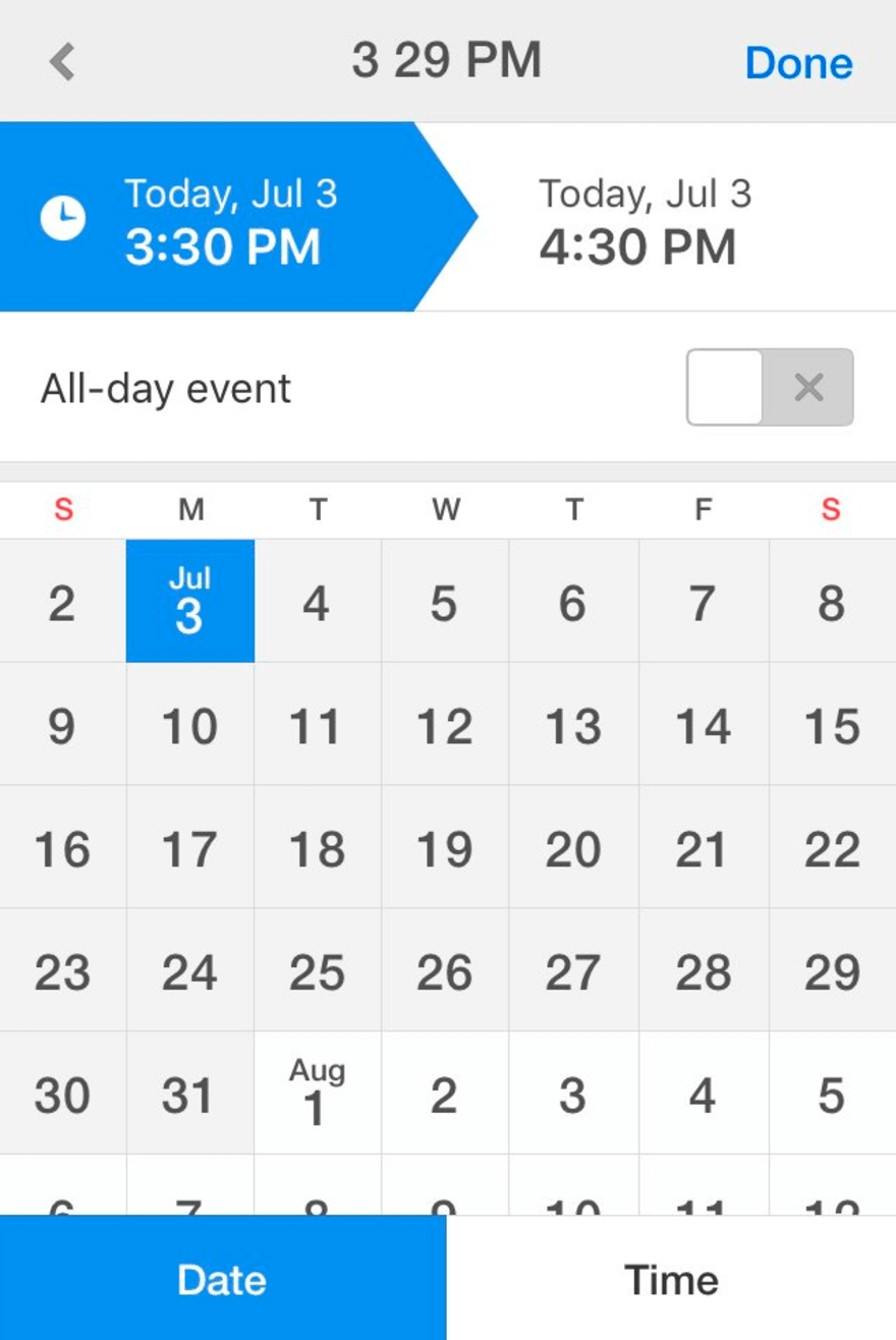 Designing The Perfect Date And Time Picker — Smashing Magazine Month Calendar Highlight Dates