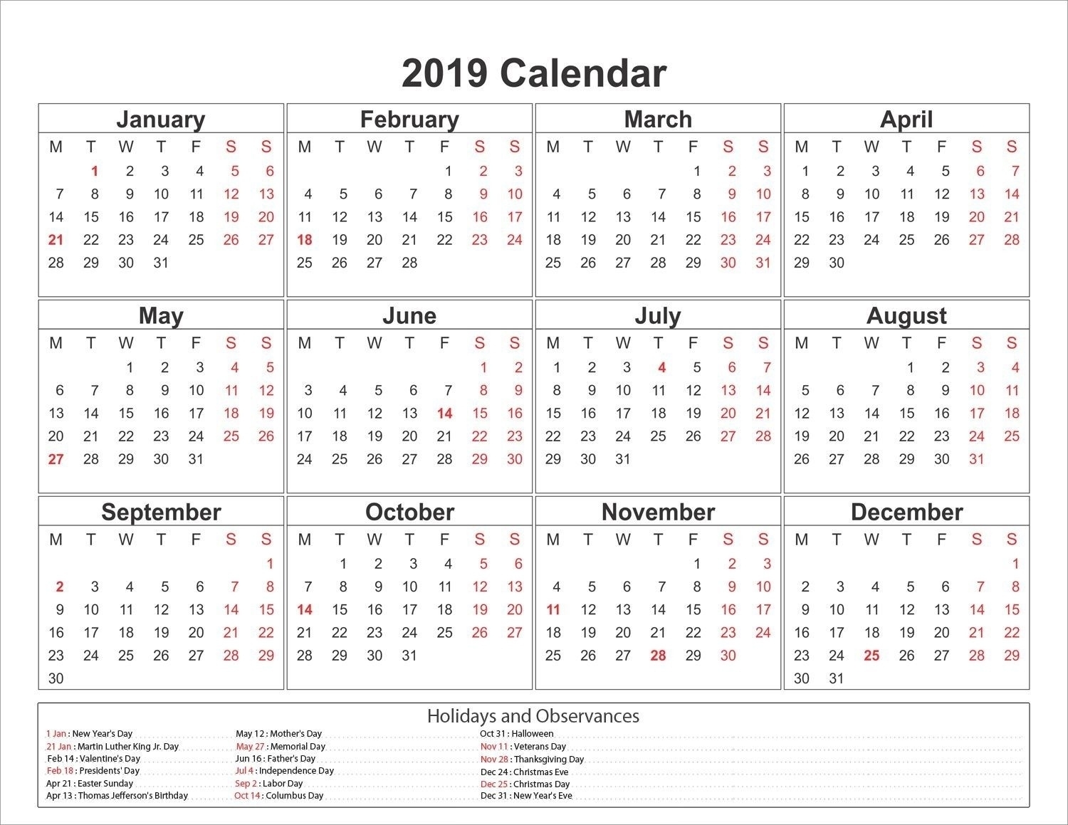 Easter Countdown Calendar 2019 • Printable Blank Calendar Template Printable Countdown Calendar 2019