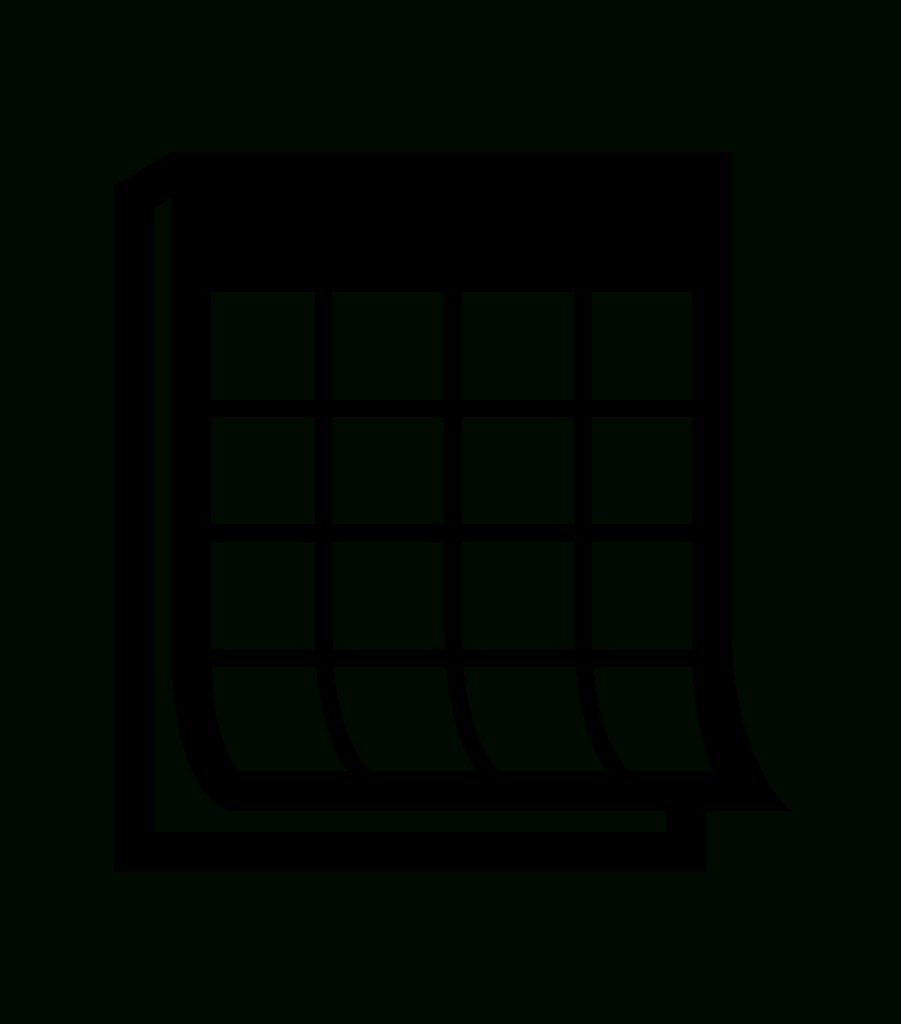 File:calendar Noun Project 1194.svg – Wikimania 2016 In Esino Lario Calendar Icon Noun Project