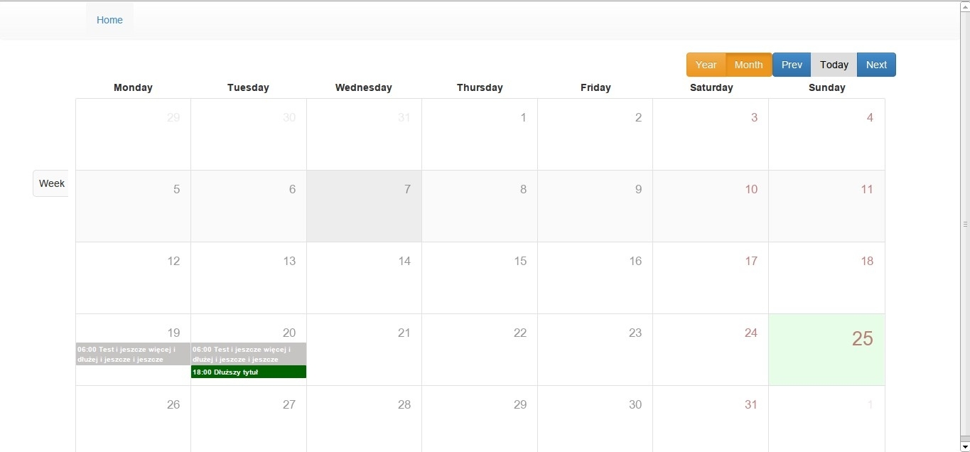 For Bootstrap Calendar Template - Free Calendar Collection Calendar Template Bootstrap Free