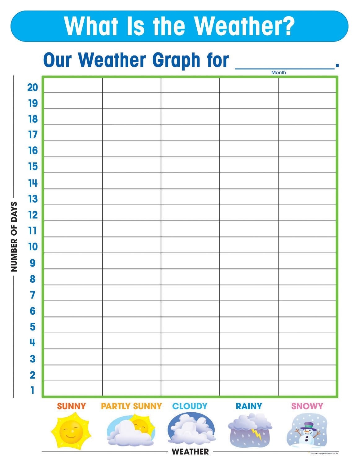 Free Printable Weather Graphs For Kindergarten Free Calendar Template Kindergarten