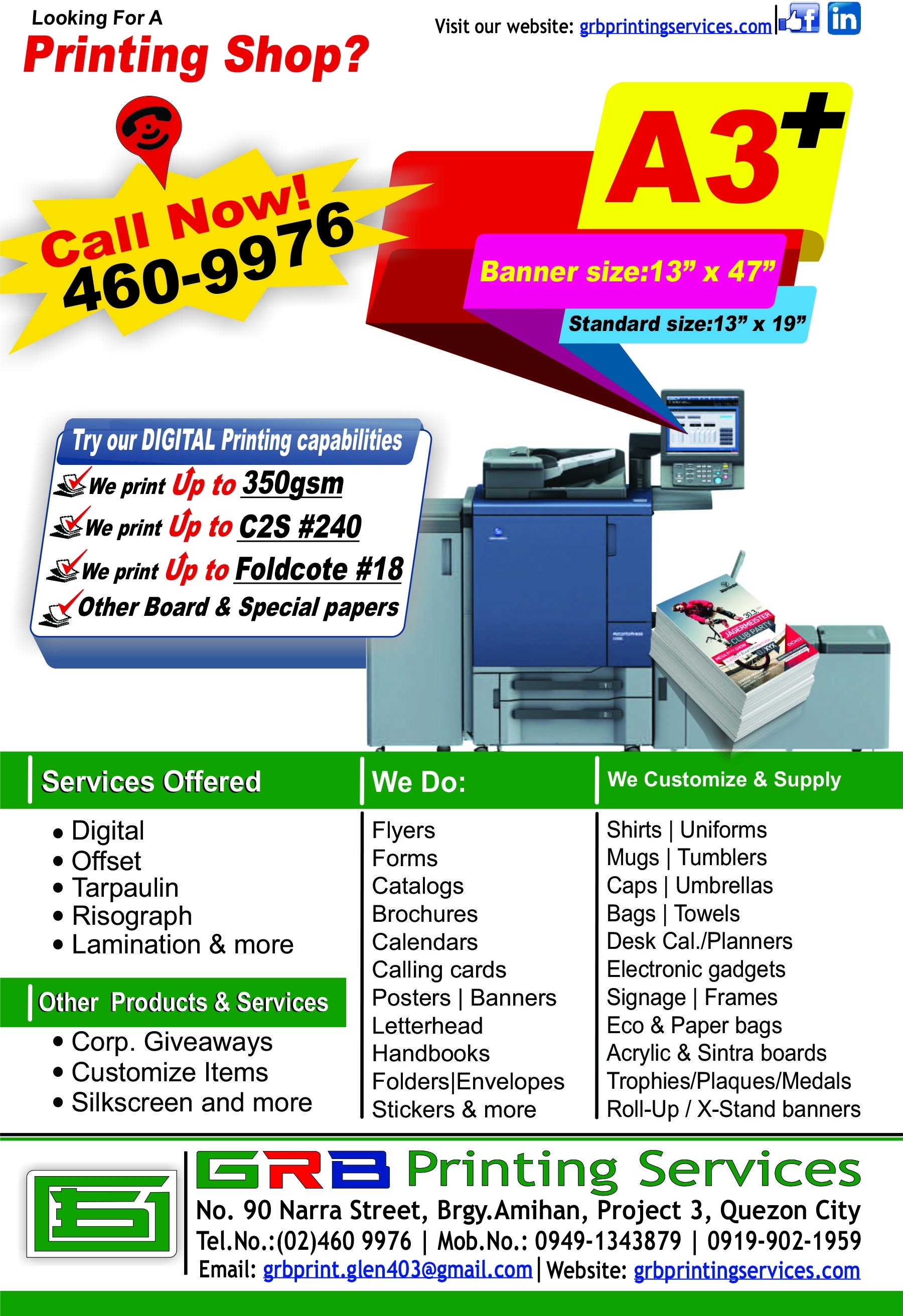 Glen Dela Rosa Bensurto - Owner / Proprietor - Grb Printing Services Calendar Printing In Quezon City