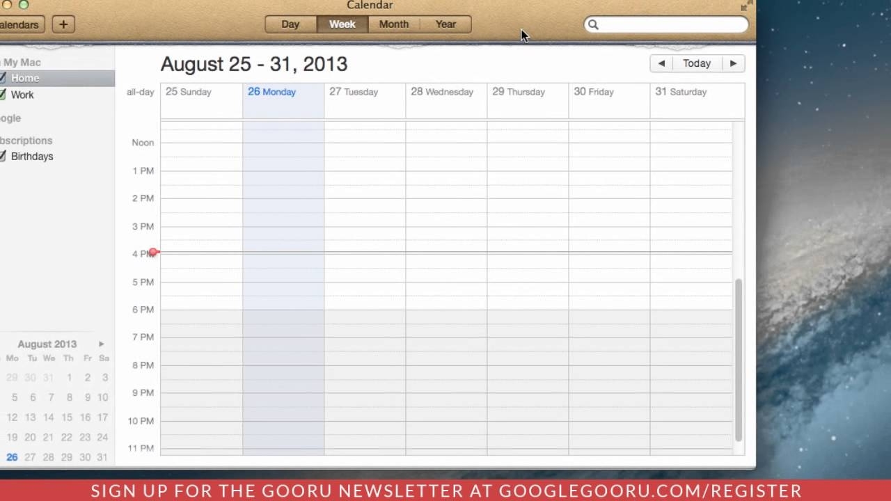 Google Calendar Sync For Mac - Youtube Google Calendar Printing Apps