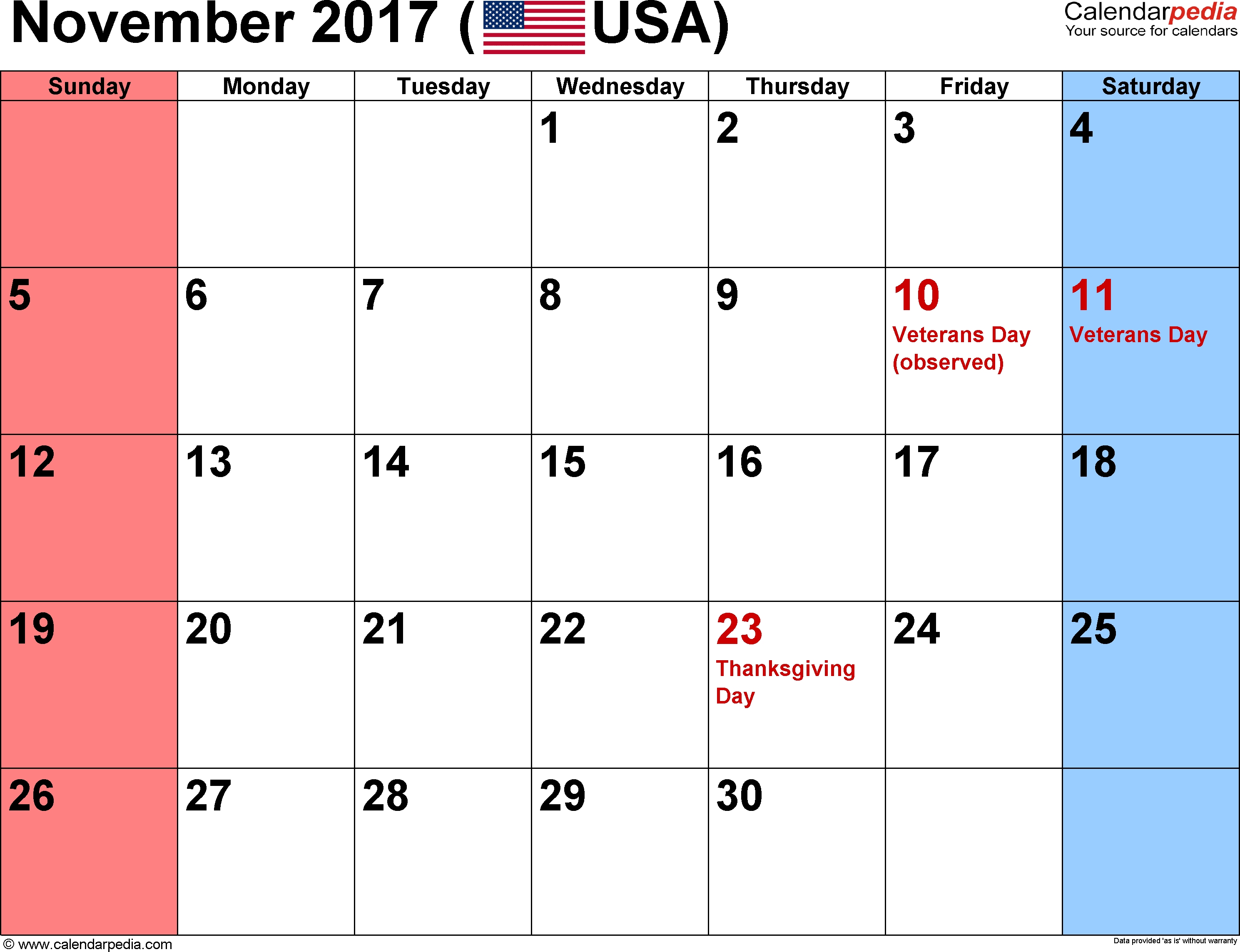 Holidays | November Calendar | November Calendar, November Holidays Calendar With Holidays And Events