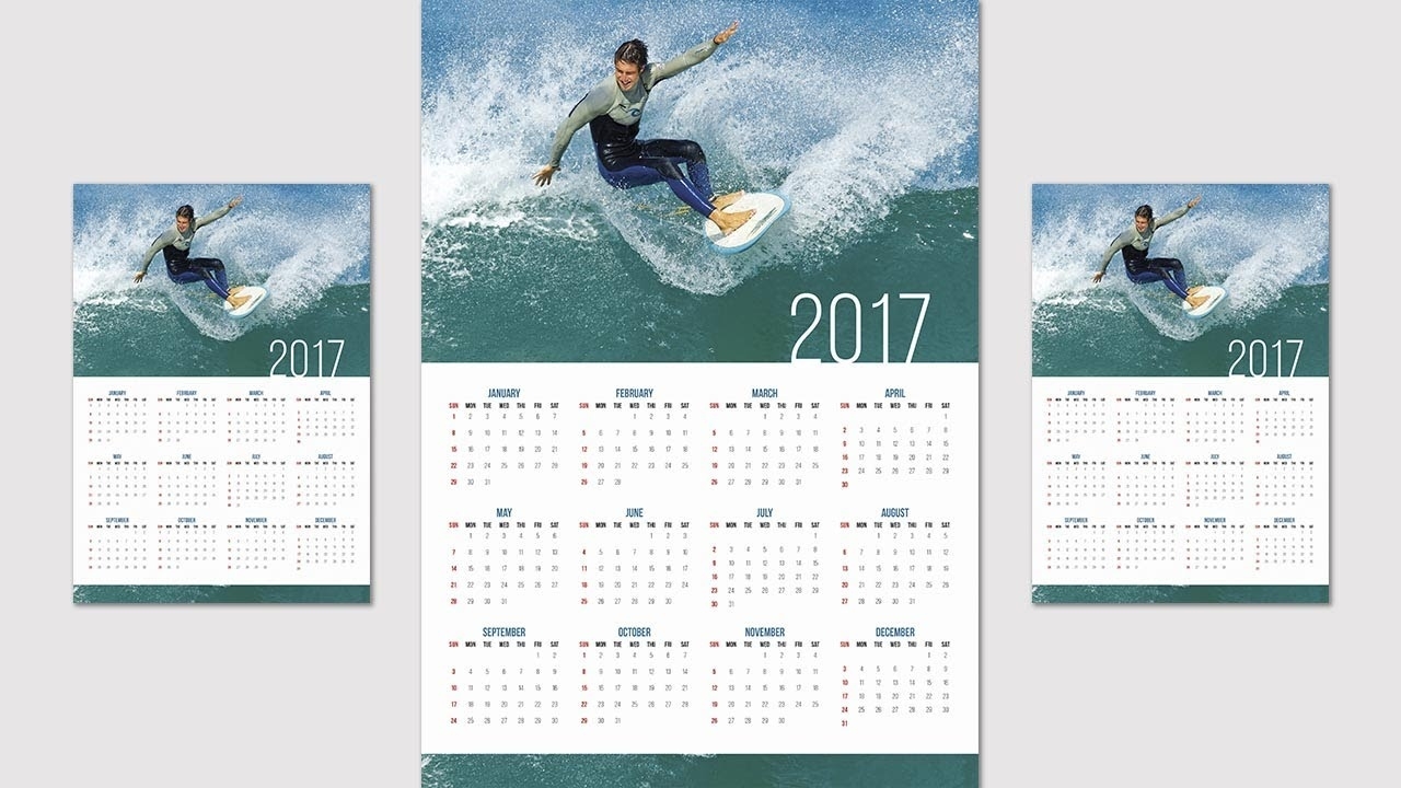 How To Create Or Design A Calendar In Indesign Cc - 2019 - Youtube Calendar Template Adobe Indesign