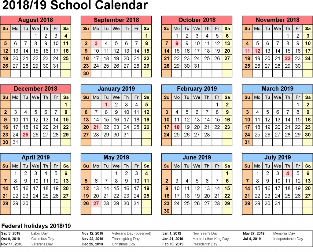 Incredible School Calendar South Africa 2019 • Printable Blank School Calendar In South Africa 2019