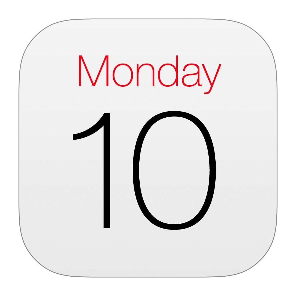 Iphone Calendar Icon #68821 - Free Icons Library Calendar Icon Png Ios