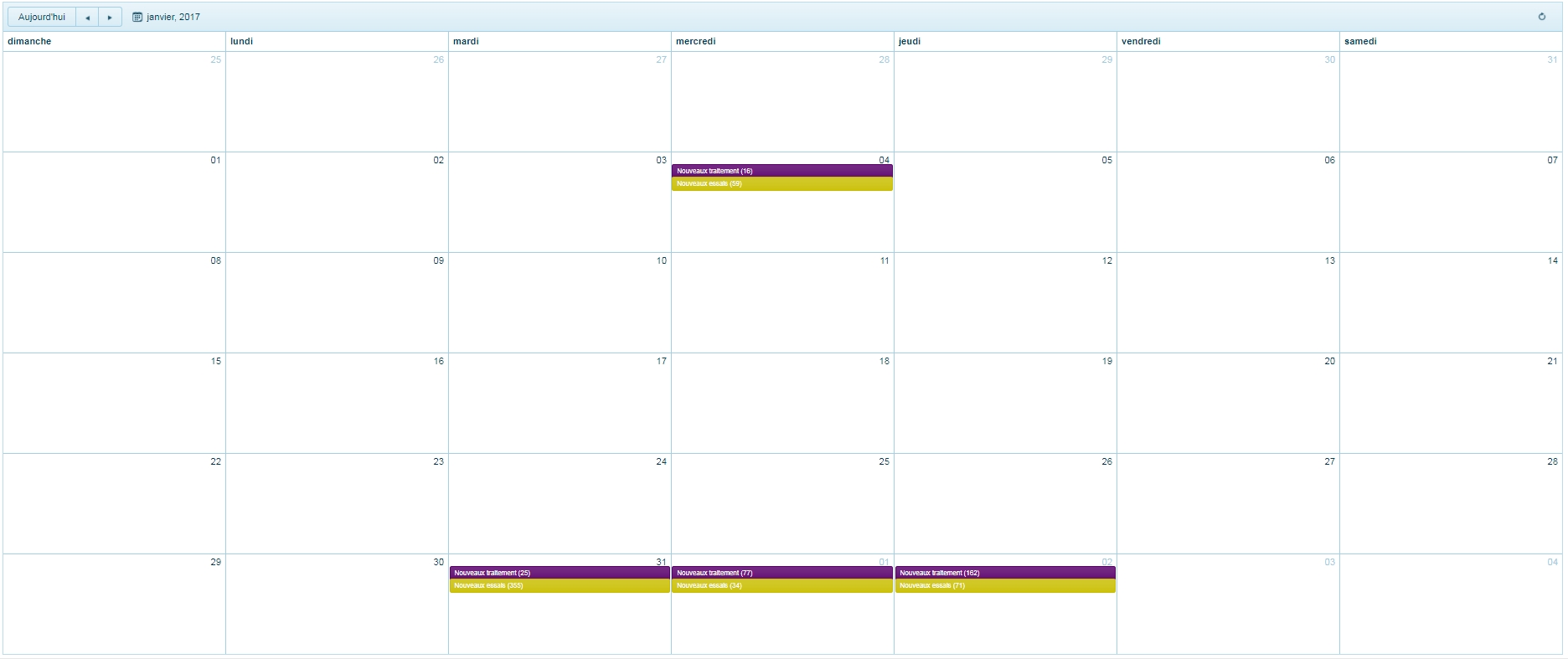 Kendo Scheduler Remove Line That Is In Other Month - Stack Overflow Kendo Calendar Month View