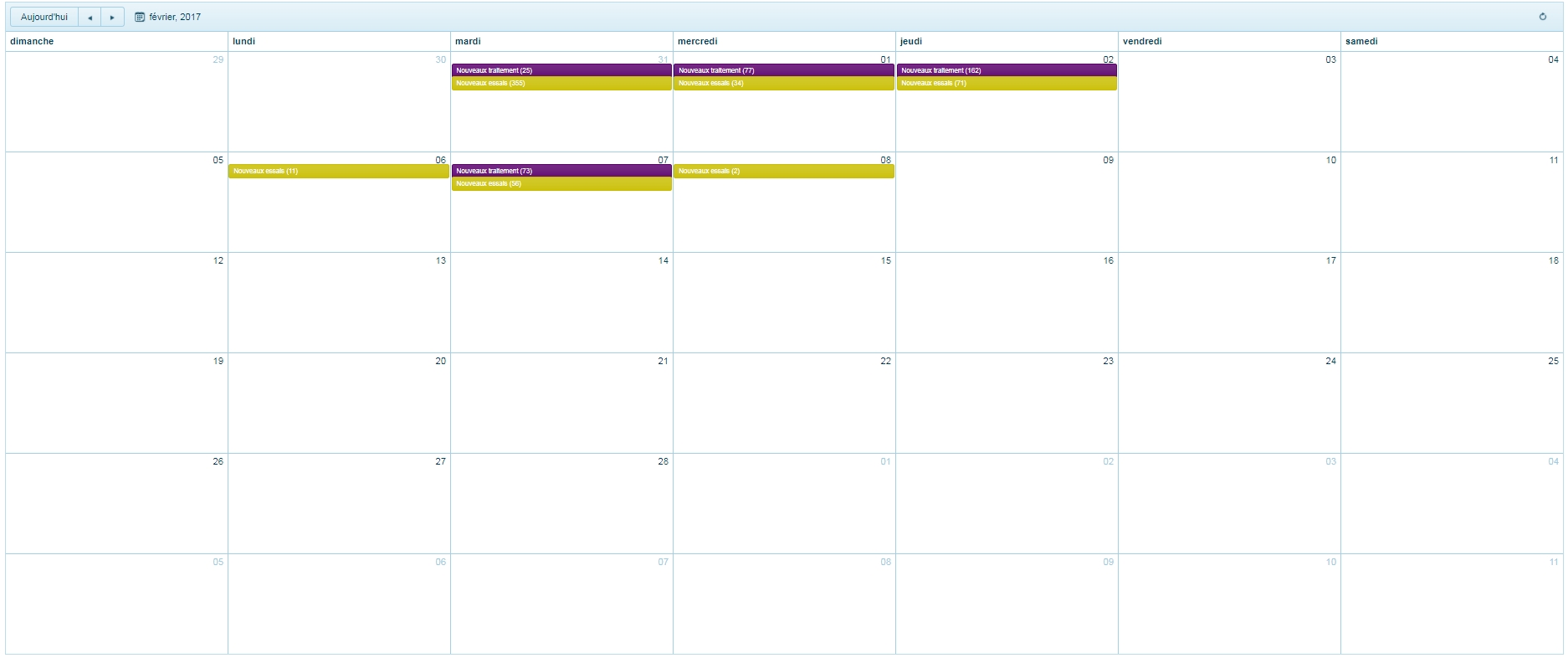Kendo Scheduler Remove Line That Is In Other Month - Stack Overflow Kendo Calendar Month View