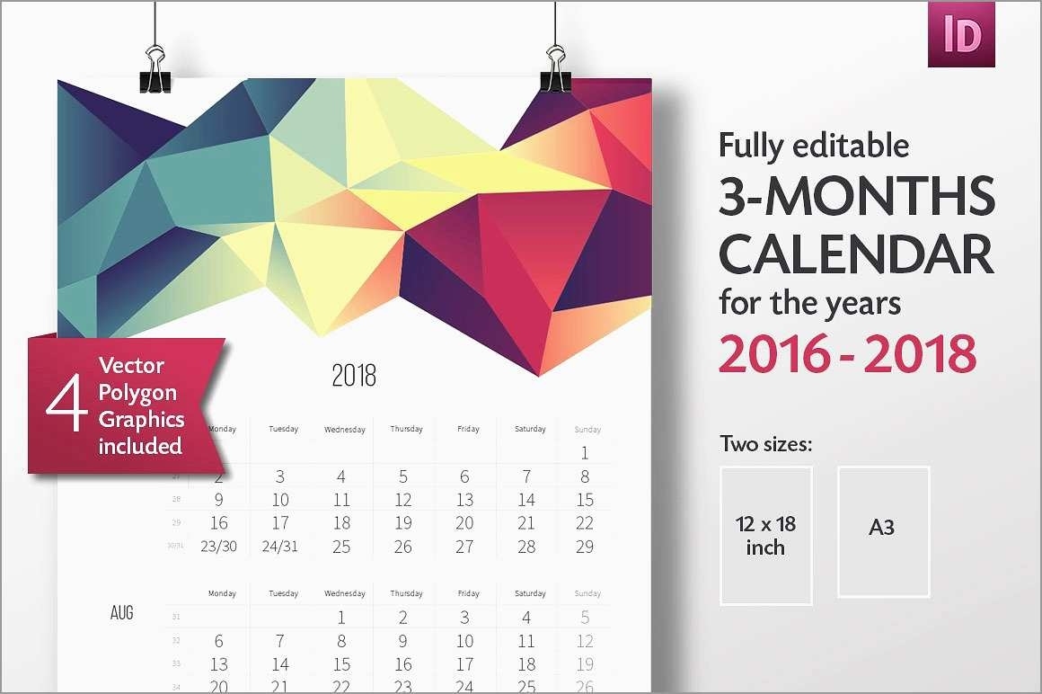 Lovely Indesign Calendar Template 2018 Free | Best Of Template Calendar Template Adobe Indesign