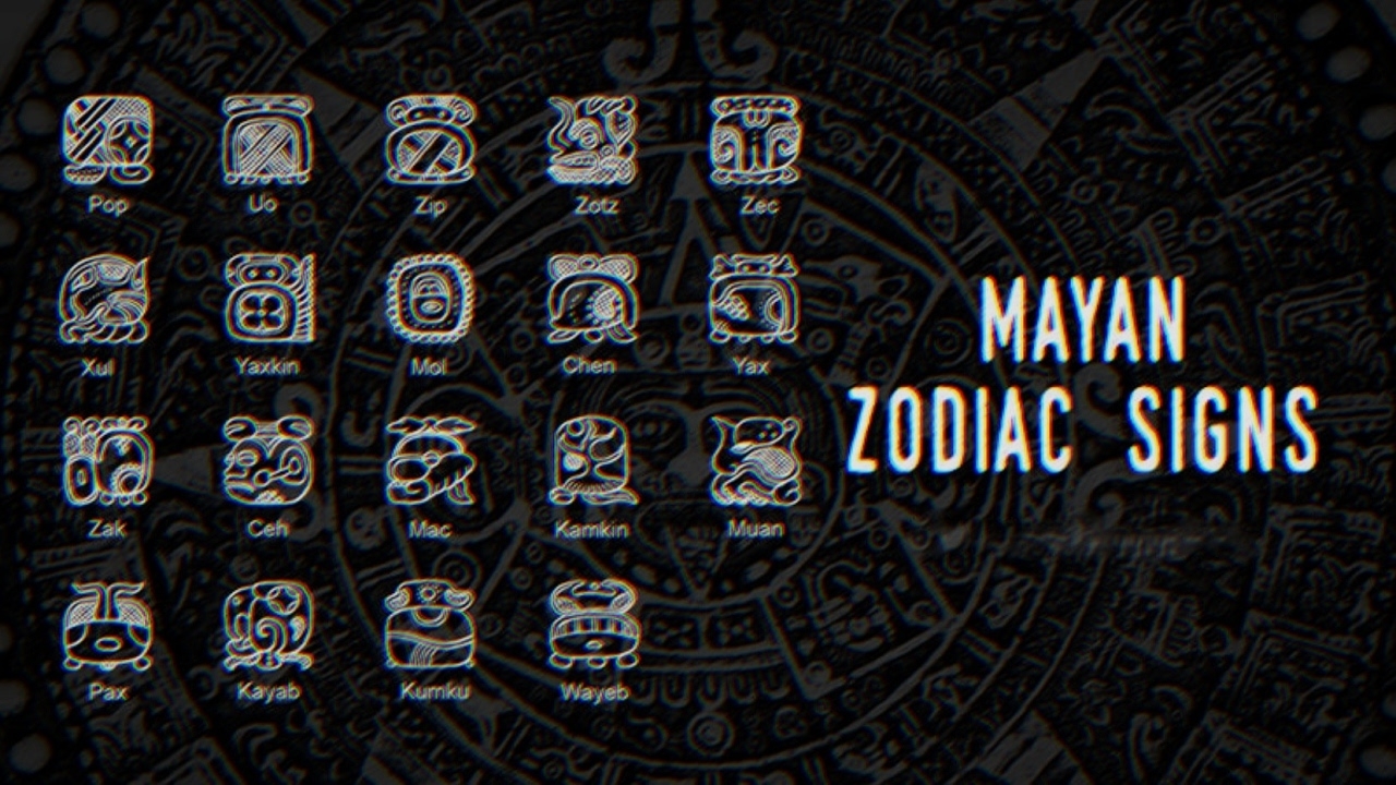 Mayan Zodiac Signs - Which One Are You? - Youtube Mayan Calendar Zodiac Symbols
