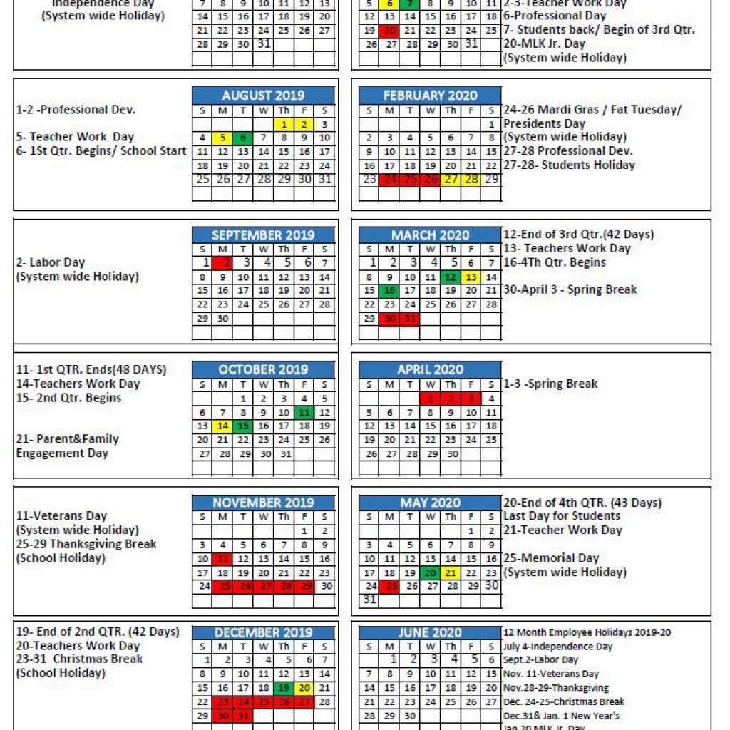 Mcpss Releases 2019-20 School Year Calendar | Thewire Remarkable School Calendar Martin County