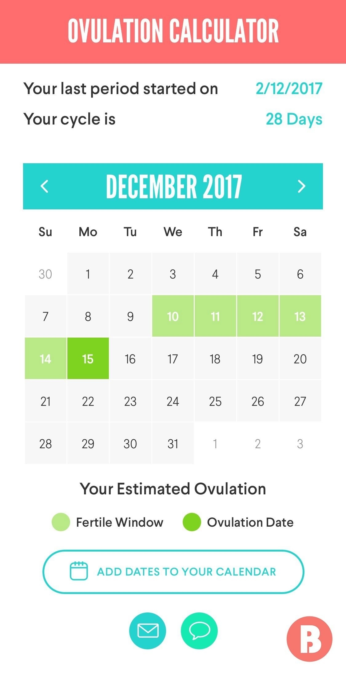 Ovulation Calculator | Pregnancy Survival Kit | Ovulation Calculator Ovulation Calendar 3 Month