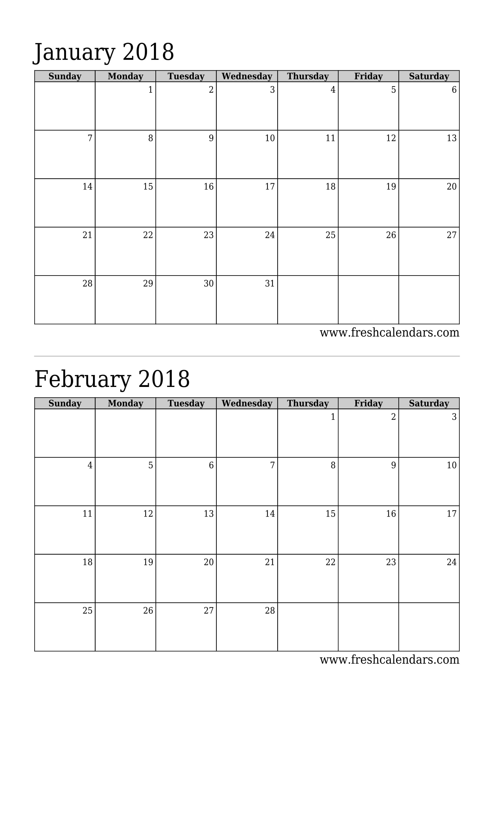 Print 2 Month Calendar Free • Printable Blank Calendar Template 2 Month Free Calendar