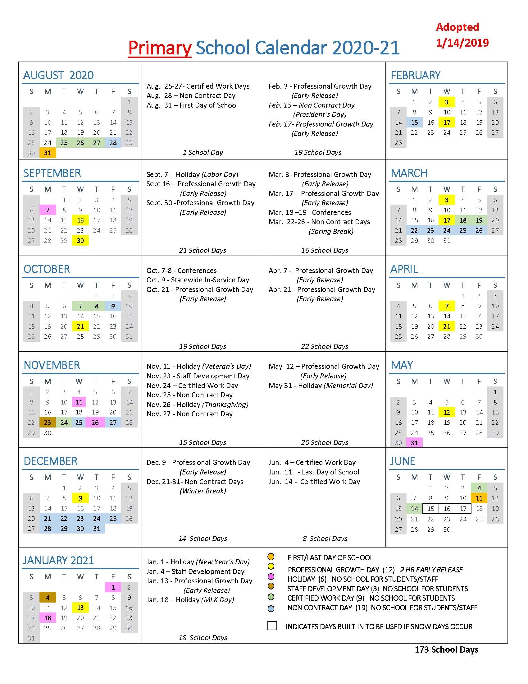 School Year Calendars / Wlwv School Calendars 3 Rivers School Calendar