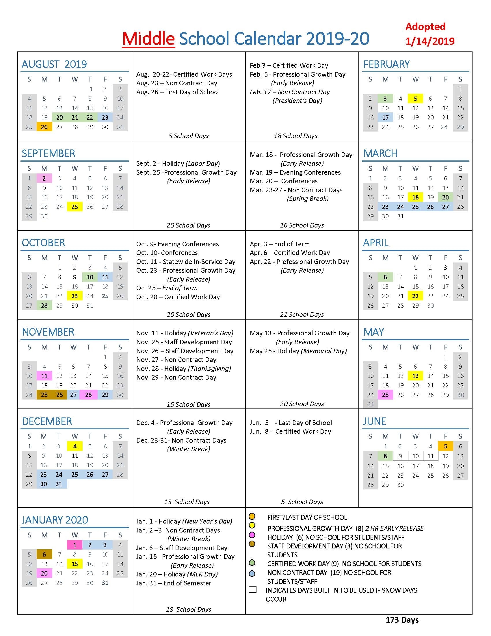 Extraordinary 3 Rivers School Calendar Printable Blank Calendar Template