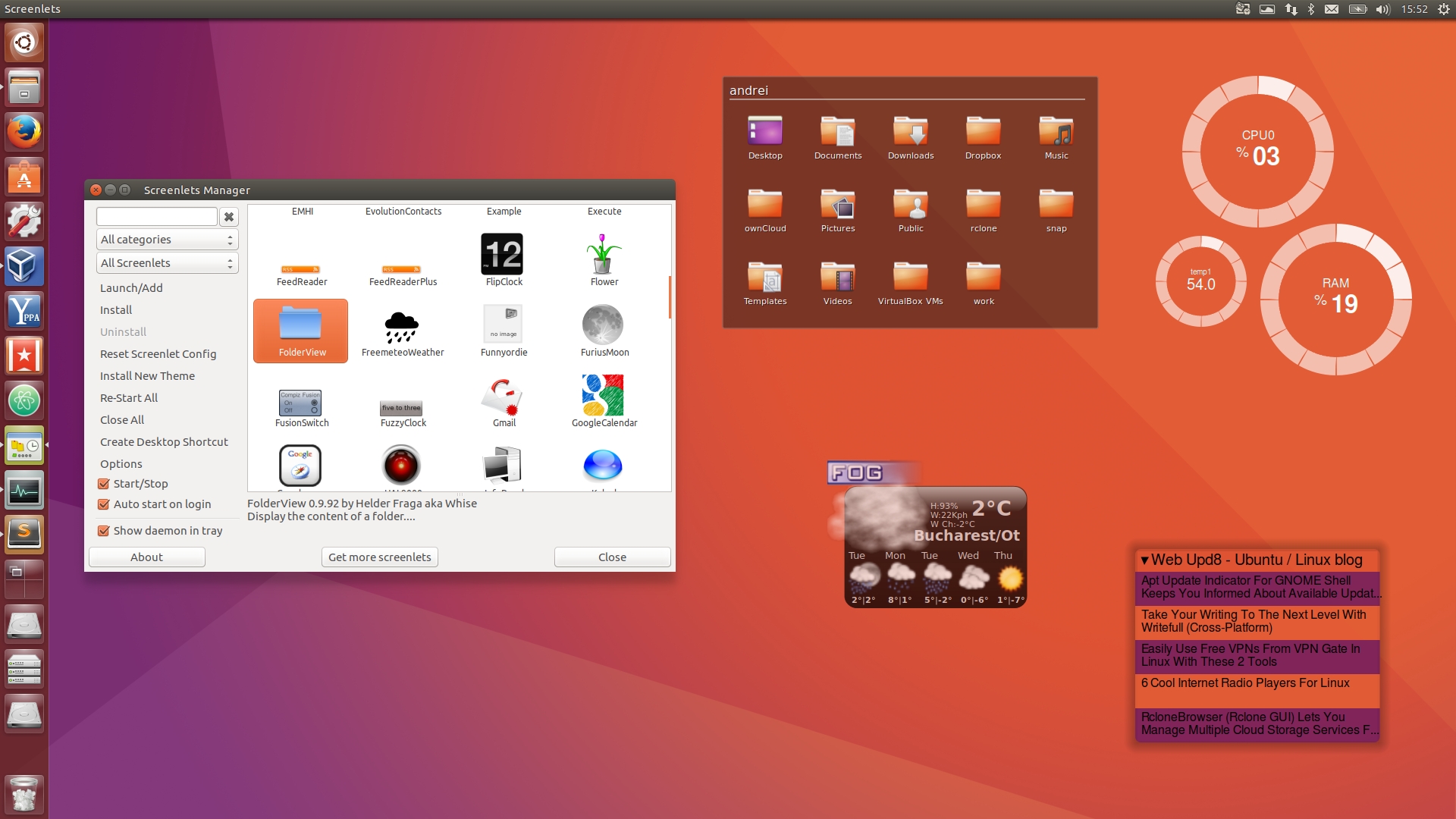 Screenlets (Desktop Widgets) Fixed For Ubuntu 16.04, Available In Countdown Calendar Widget Windows 10