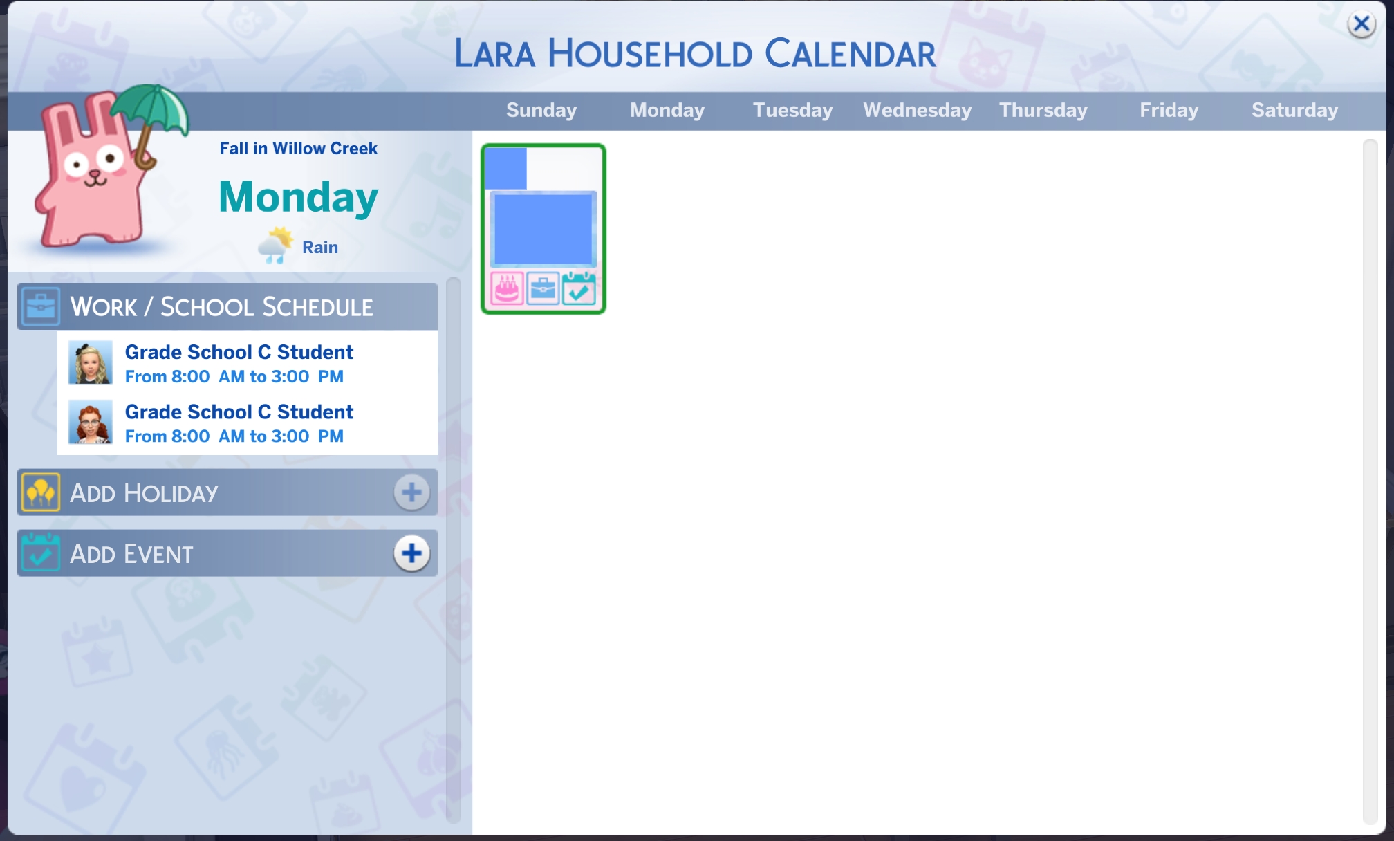 Solved: My Calendar Is Not Showing Up? - Answer Hq Sims 4 Calendar Holidays