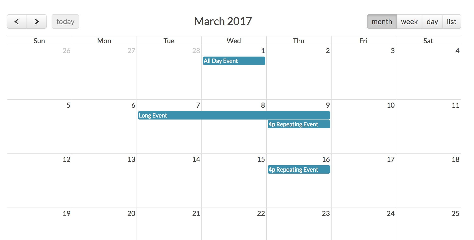 Tasks Calendar With Laravel + Fullcalendar + Quickadminpanel – Quick Kendo Calendar Month View