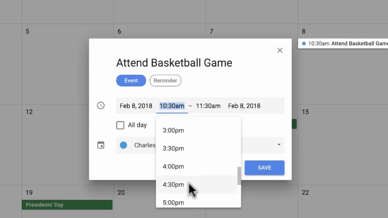 The New Google Calendar - 2018 Tutorial - Youtube Google Calendar Countdown To Specific Event