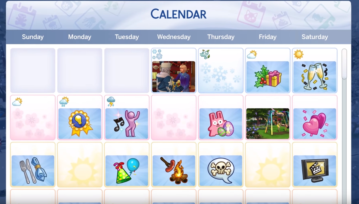 Watch The Sims 4 Seasons: Holidays Official Gameplay Trailer - Sims Sims 4 Calendar Holidays