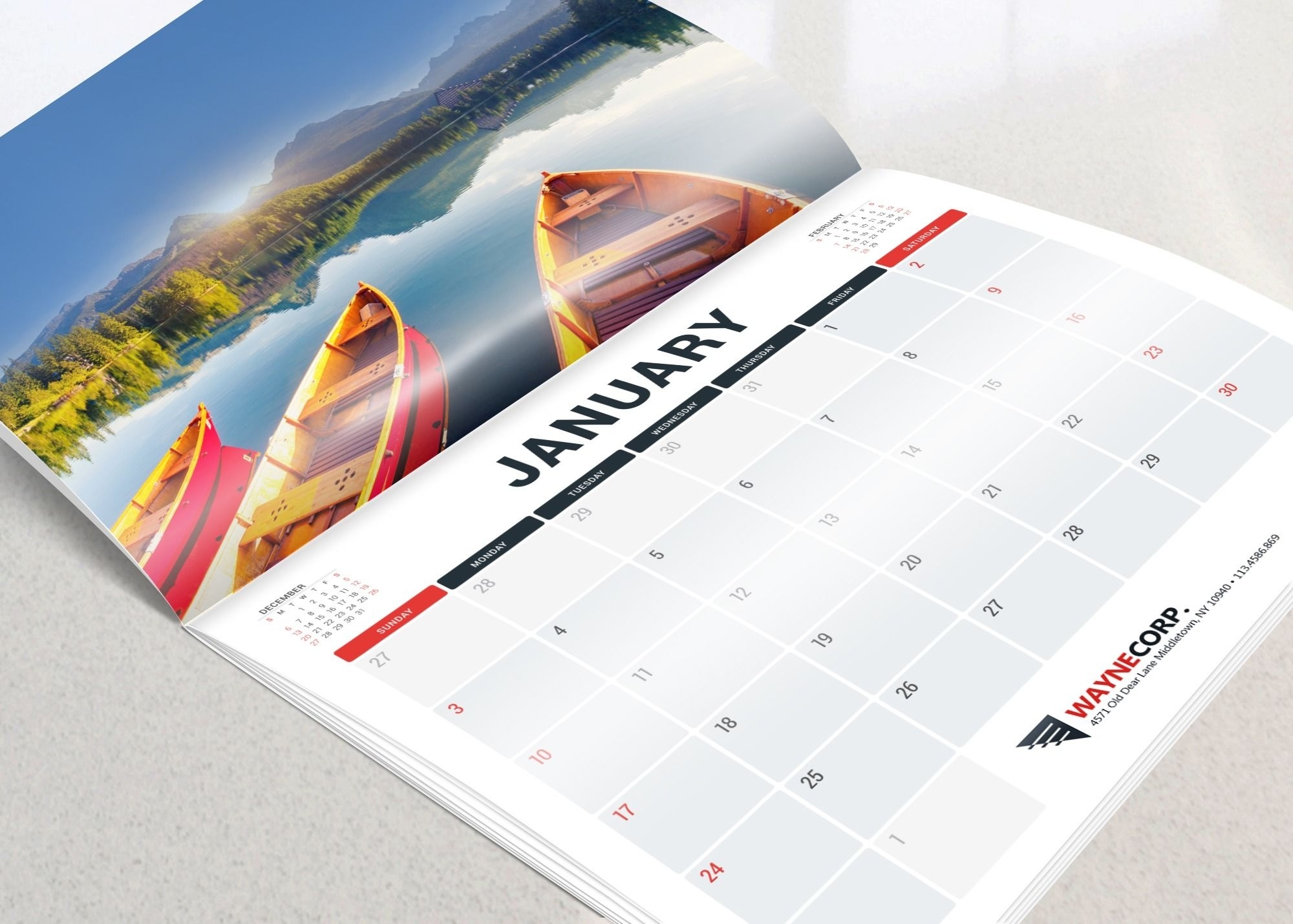 Wholesale Calendar Printing | Contact Color Fx Web Calendar Printing In Bulk