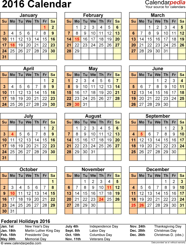 2017-Calendar-Holidays-New-Free-Printable Free Printable Calenders With Legal Holidays