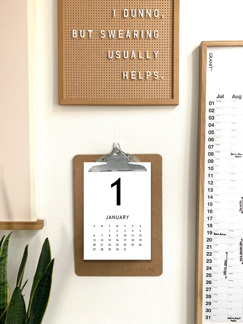 2019 Printable Calendars - Thyme Is Honey Printable 5.5 X 8 Calanders