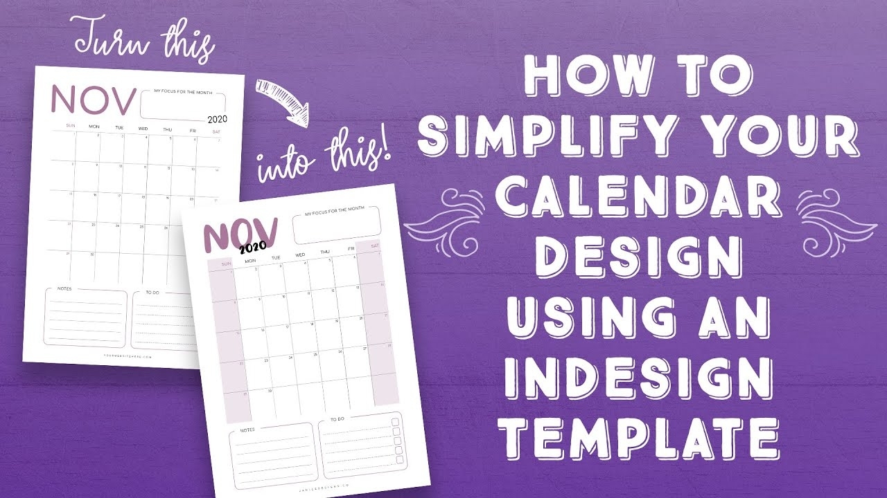 2020 Calendar Indesign Template For Commercial Use Impressive 2020 Calendar Printable Free Indesign