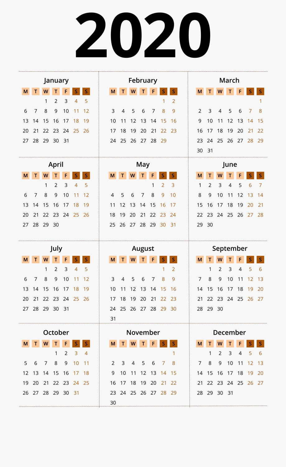 2020 Calendar Png - Calendar 2020 Png, Cliparts &amp; Cartoons Exceptional 2020 Calendar Hong Kong Download