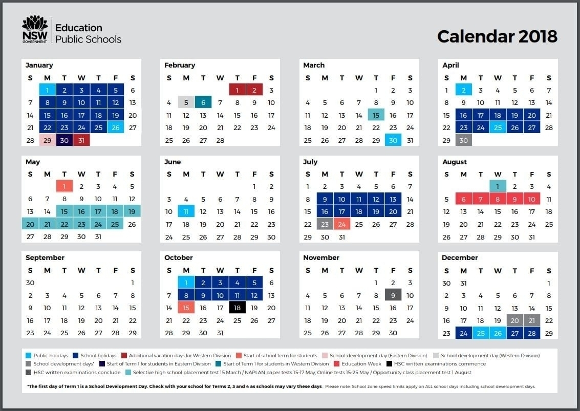 2020 Calendar Printable Nsw | Monthly Printable Calender Incredible 2020 Nsw School Calendar Printable