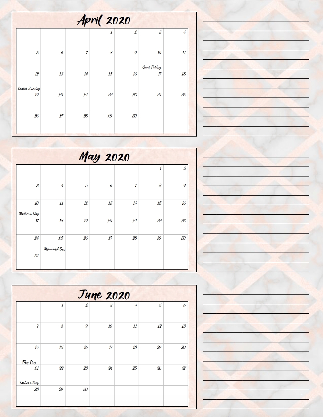 2020 Quarterly Calendar Template – Urgup.ewrs2018-Blank Dashing 2020 Quarterly Calendar Template