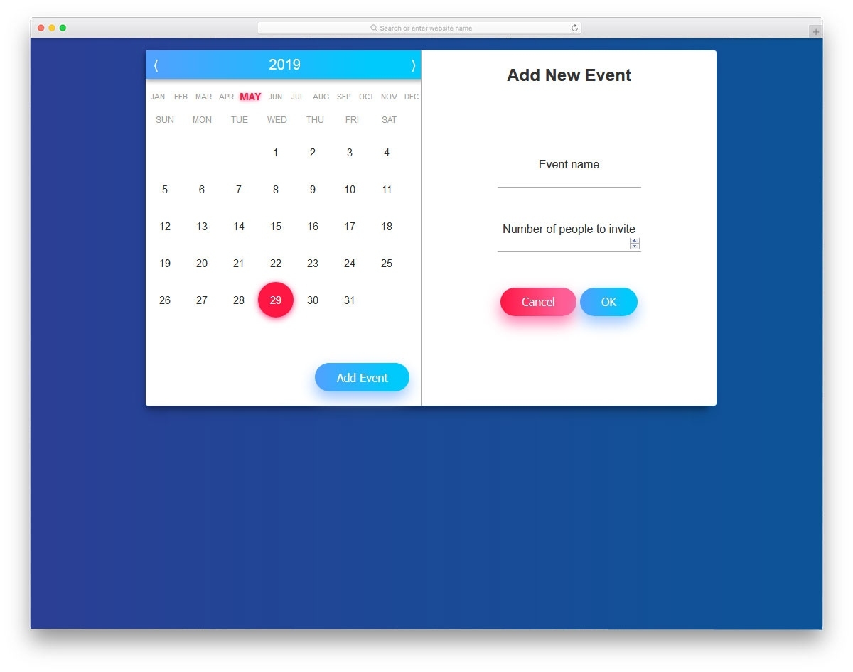 25 Bootstrap Datepicker Examples For All Types Of Forms And Remarkable Calendar Icon Datepicker C Bootstrap