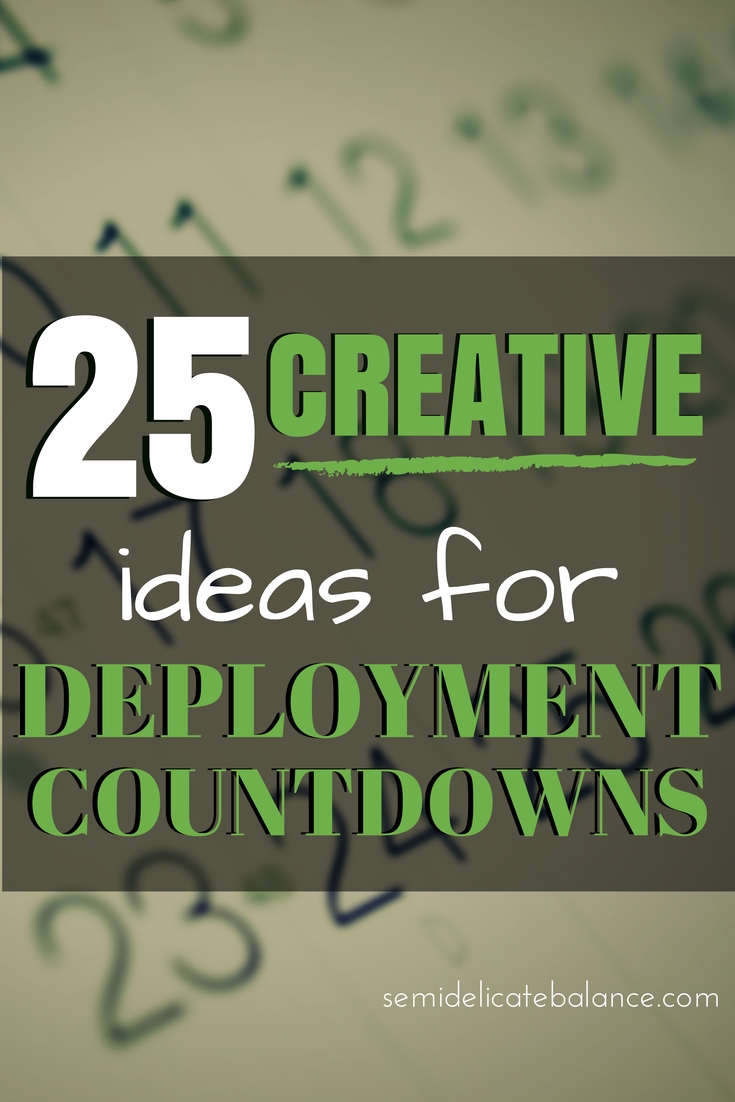 25 Creative Ideas For Deployment Countdowns Perky Best Excel Days To Go Deployment Countdown