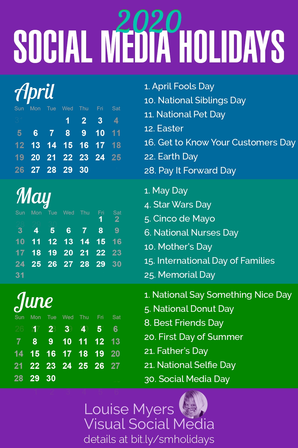 84 Social Media Holidays You Need In 2020: Indispensable! Exceptional 2020 Calendar Important Dates