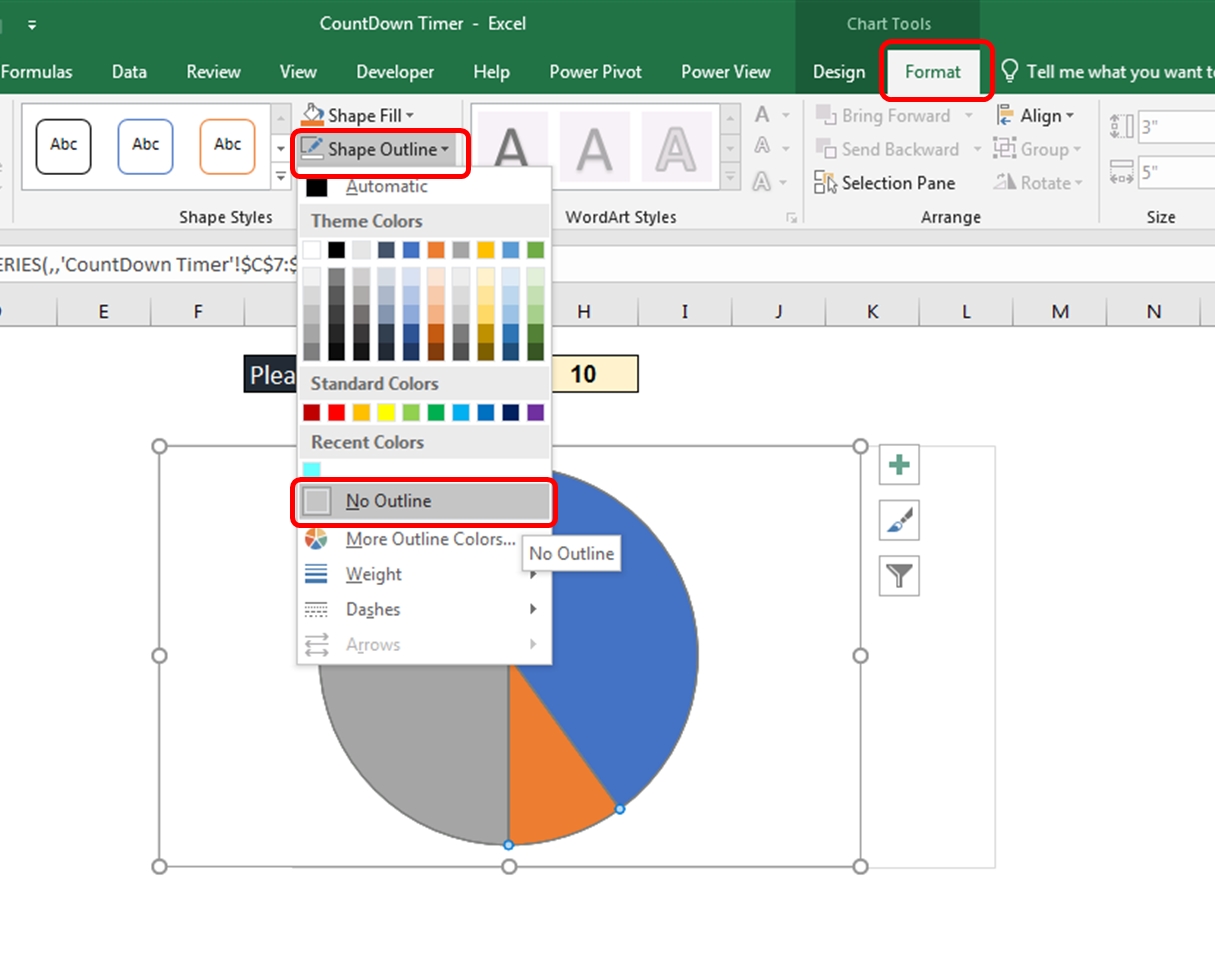 Animated Countdown Timer In Excel | Thedatalabs Creating A Countdown In Excel