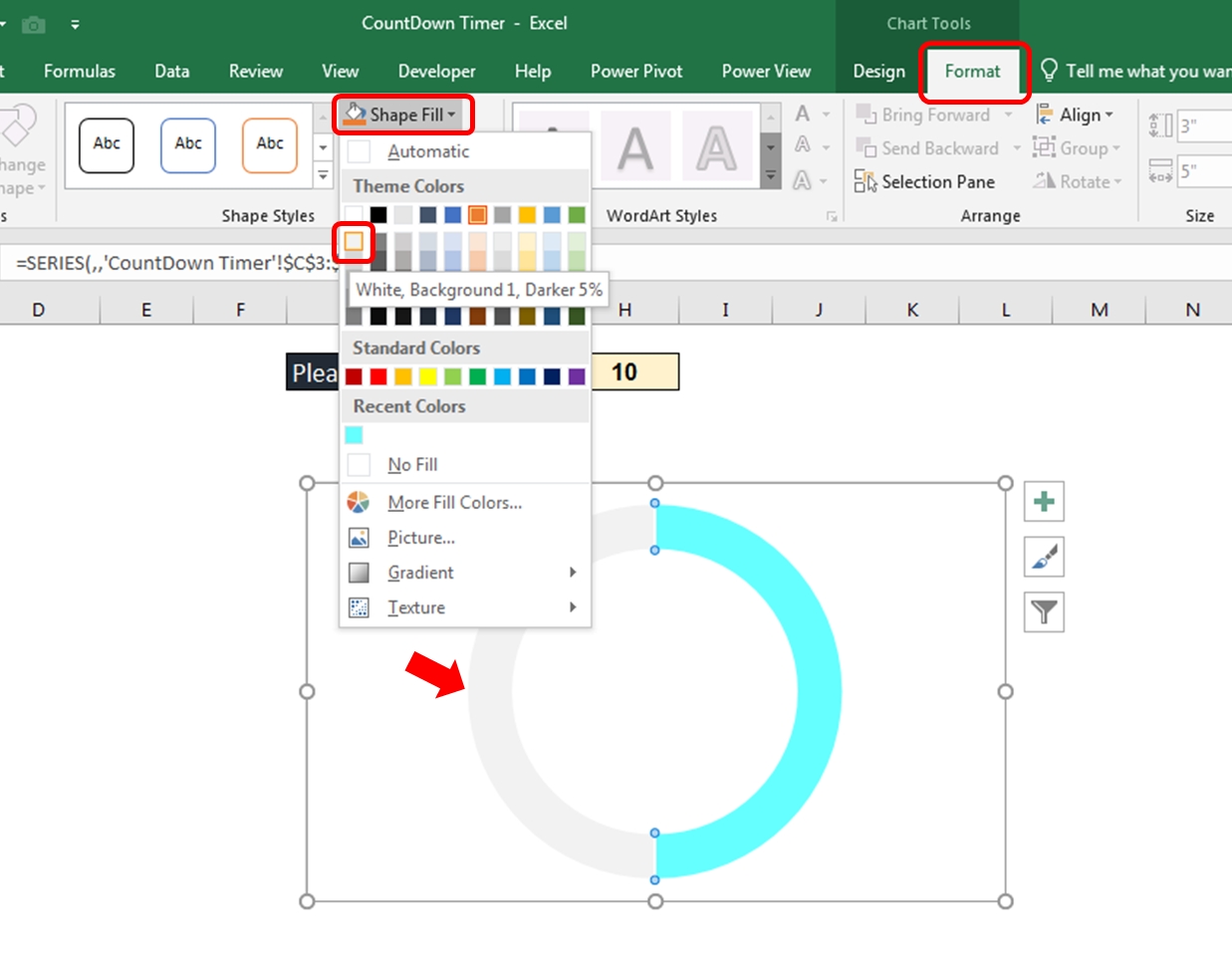 Animated Countdown Timer In Excel | Thedatalabs Incredible Creating A Countdown In Excel