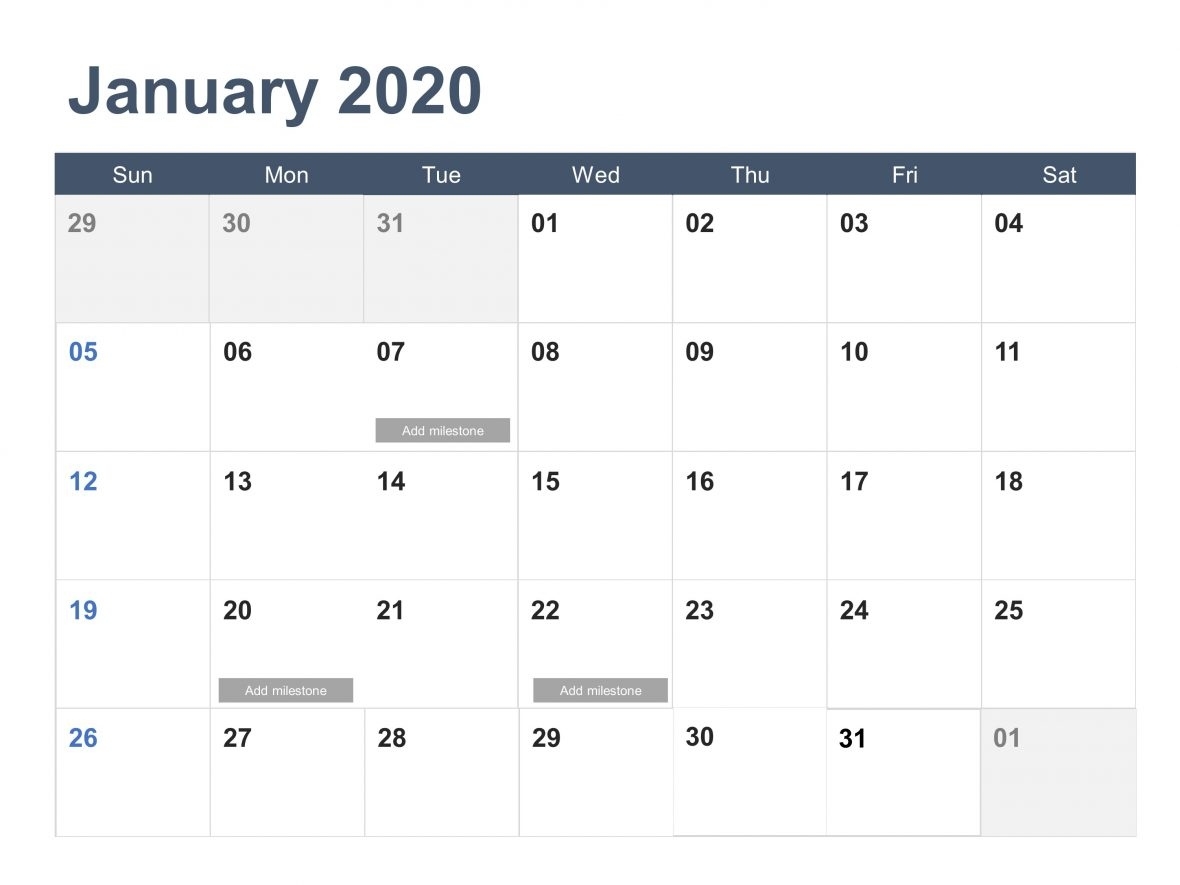 Calendar 2020 Powerpoint | Calendar Powerpoint Templates 2020 Calendar Hong Kong Template