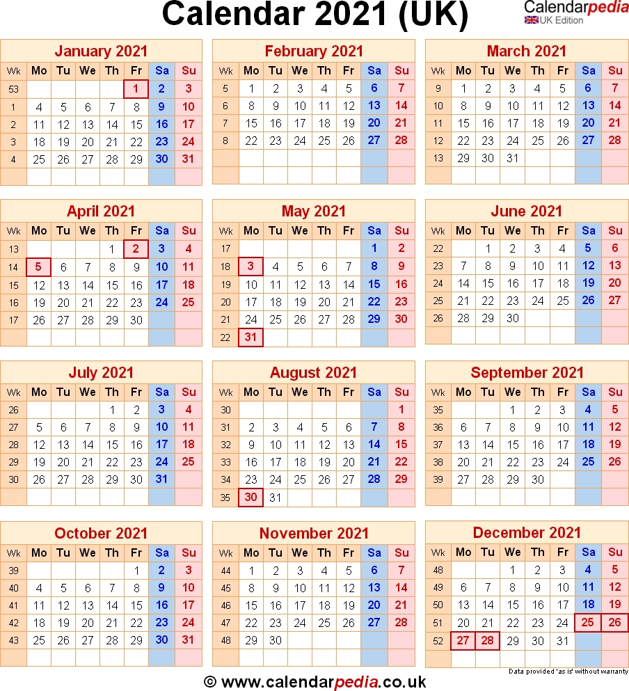 Calendar 2021 Uk With Bank Holidays &amp; Excel/pdf/word Templates Dashing 2020 Printable Calendar With Uk Bank Holidays